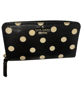#373 Kate Spade Cedar Street Dot Lacey Leather Long Wallet